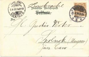 1899 Magdeburg, Dom Chor, Kriegerdenkmal, Der Breite Weg / dome interior, choir, military heroes mon...