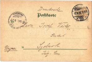 1898 Berlin, Neues städt. Verwaltungsgebäude am Mühlendamm / new town hall. R. Kettner & Co. Art...