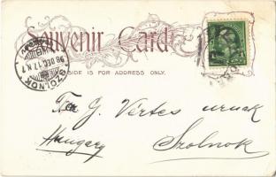 1898 US Cruiser Olympia, flagship of the Asiatic Squadron. Rear Admiral George Dewey USN , the hero ...