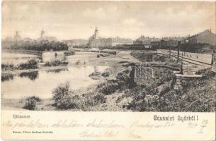 1904 Győr, Rábaszer. Berecz Viktor kiadása