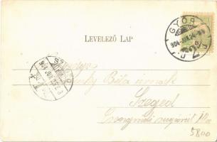 1904 Győr, Rábaszer. Berecz Viktor kiadása