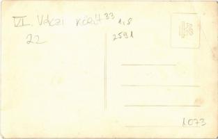 Budapest VIII. Ullmann Lipót cipő felsőrész készítő Bőráruháza. Népszínház utca 43. photo  (EB)