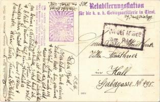 Bruck am Ziller (Tirol), Huber's Gasthaus und Villa Pöltenwirt + "Retablierungsstation für...