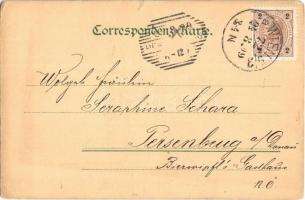 1899 Wien, Vienna, Bécs; Stefanskirche v. Graben, Zahnartzt. Verlag von G. Rüger & Co. / church,...