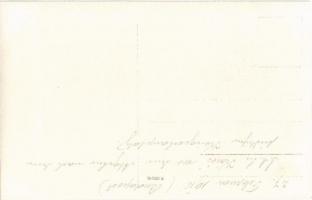 1915 Budapest, SMS Körös osztrák-magyar haditengerészet monitora télen a kikötőben, legénység a fedé...