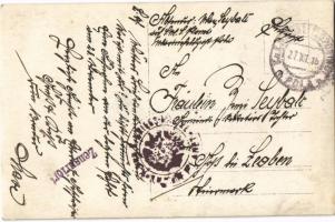 1916 SMS Planet az Osztrák-Magyar Monarchia Planet-osztályú torpedóhajója (őrhajója), matrózok a fed...