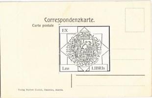 Glückliches Neujahr! Ser. "Jüd. Neuj." No. 13. 1905. Verlag Norbert Ehrlich / Jewish New Y...