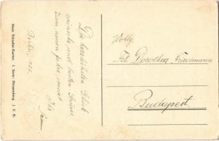 Sabbathruhe. Neue Künstler-Karte I. Serie Hirszenberg J.V.B.  / Sabbath Rest. Judaica art postcard s...