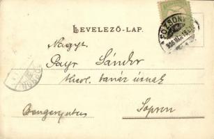 1906 Erős várunk az Úr Isten! Wartburg. Luthertársaság alakult 1884-ben prot. érdekek védelmére vall...