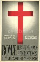 1933-1934 Romae, Iubilaeum Umanae Redemptionis. Comitato Centrale Anno Santo / Rome, Jubilee: Redemption of Humanity (EK)