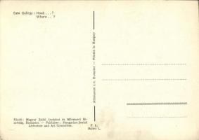 Hová...?. A Magyar Zsidó Irodalmi és Művészeti Bizottság kiadása / Where...?. Judaica. Published by ...