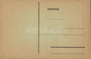 Héber zsidó újévi üdvözlőlap / Jewish New Year greeting card with Hebrew texts, Judaica