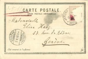 1900 Souvenir de Jericho. La Mer Morte / Dead Sea. Judaica art postcard. C. Brandes No. 2060. Art No...