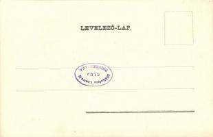 Héber zsidó újévi üdvözlőlap / Jewish New Year greeting card with Hebrew texts, Judaica