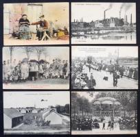 Kb. 1500 db RÉGI francia képeslap dobozban. Vegyes minőség / Cca. 1500 pre-1950 French postcards in ...