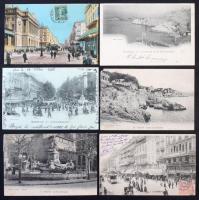 Kb. 900 db RÉGI francia képeslap dobozban: csak Marseille. Vegyes minőség / Cca. 900 pre-1950 French postcards in a box: only Marseille. Mixed quality