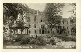 1937 Trencsénteplic, Trencianske Teplice; Villa Viktoria. Foto Holoubkova / villa. photo