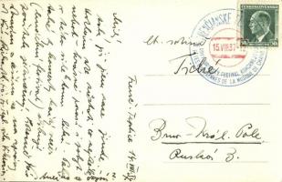 1937 Trencsénteplic, Trencianske Teplice; Villa Viktoria. Foto Holoubkova / villa. photo