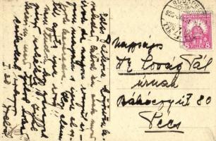 1928 Italian Art Deco postcard. Degami 1075. s: Busi