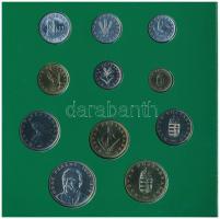 1995. 10f-200Ft (11xklf) forgalmi sor dísztokban, benne 200Ft Ag "Deák", "Magyarorszá...