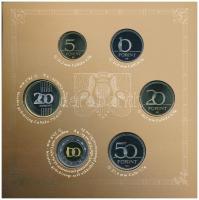 2010. 1Ft-200Ft (6xklf) "Himnusz" forgalmi sor szettben T:PP Adamo FO44.1