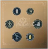 2010. 1Ft-200Ft (6xklf) "Himnusz" forgalmi sor szettben T:PP Adamo FO44.1