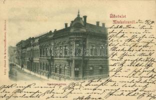 1900 Miskolc, Szemere utca, Pollacsek Vilmos fogorvosi rendelője. Kiadja Lővy József fia (EK)