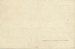 Mentőcsónak daruval való beemelése osztrák-magyar haditengerészet csatahajójába, matrózok / K.u.K. K...