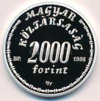 1998. 2000Ft Ag "Eötvös Lóránd" T:PP 
Adamo EM156