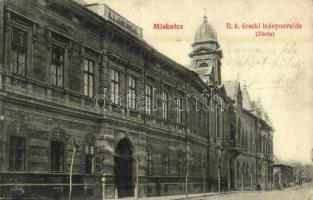 1907 Miskolc, Római katolikus érseki leánynevelde, zárda. Kiadja Gedeon András 313.