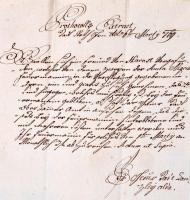 Vegyes 19. sz-i papírrégiség tétel: nyugták, elszámolások, hirdetmények, vitairat a magyar irodalomr...