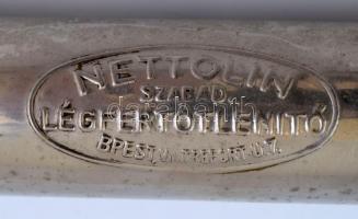 Fém légfrissítő pumpa, h: 37 cm