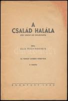 A. Rachmanova: A család halála. Egy orosz nő emlékirata. Ford.: Cz. Tamásy György. Bp.,1942, Centrum...