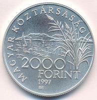 1997. 2000Ft Ag "Régi balatoni hajók / Helka & Kelén" T:BU Adamo EM146