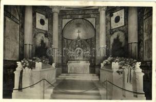 1942 Krasznahorkaváralja, Krásnohorské Podhradie; Andrássy Mauzóleum belső / mausoleum, interior (fl)