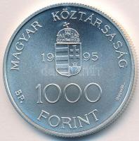 1995. 1000Ft Ag "Integráció az EU-ba-ECU" T:BU Adamo EM145