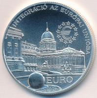 1997. 2000Ft Ag "Integráció az EU-ba-EURO I" T:BU Adamo EM147