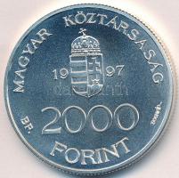 1997. 2000Ft Ag "Integráció az EU-ba-EURO I" T:BU Adamo EM147
