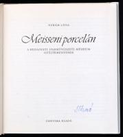 3 db porcelán témájú könyv: Sikota Győző: Herend porcelánművészete (1976); Herendi porcelán 1839-195...