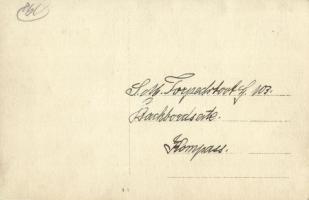 SM Tb S 103 osztrák-magyar haditengerészet torpedónaszádja, fedélzeti iránytű / K.u.K. Kriegsmarine ...