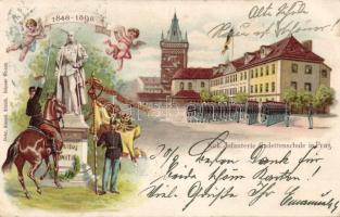Prag K.u.K. Military-school Litho