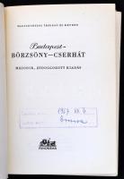 4 db útikönyv: Jakucs László: Aggtelek és vidéke útikalauz (1957) + Aggtelek-térkép; Boros Lajos et ...