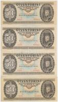 1983-1989. 50Ft (8x) T:II-,III szép papír