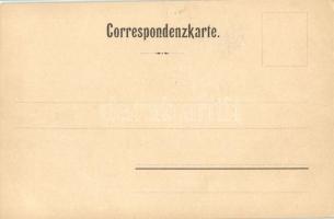 Dachstein, Die  Drindeln. F. Killinger No. 136. / Mountain with a human face, litho