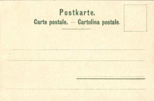 Rigi und Pilatus, Der Bürgerstock. F. Killinger / Mountain with a human face, litho