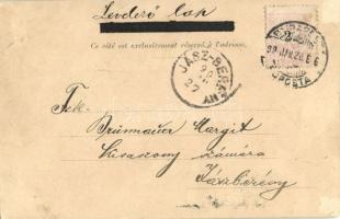 1899 Luchon, La rue d'Enfer, Vallée du Lys. Killinger & Faivret No. 127. / Mountain with a ...