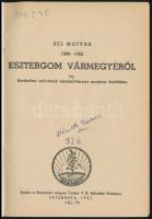 Bél Mátyás: Esztergom vármegyéről írt, kiadatlan művének szemelvényes magyar fordítása.Ford.: Prokop...