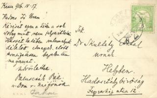 1912 Wien, Eucharistischer Kongress. Sr. Majestät und der Thronfolger im Leibstaatswagen / 23rd Inte...