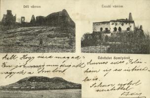 Doba, Somlyóhegy (Somló hegy), déli várrom, északi várrom