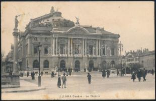 1915 Lóczy Lajos (geológus, 1849-1920) saját kézzel írt levelezőlapja húgának Genfből